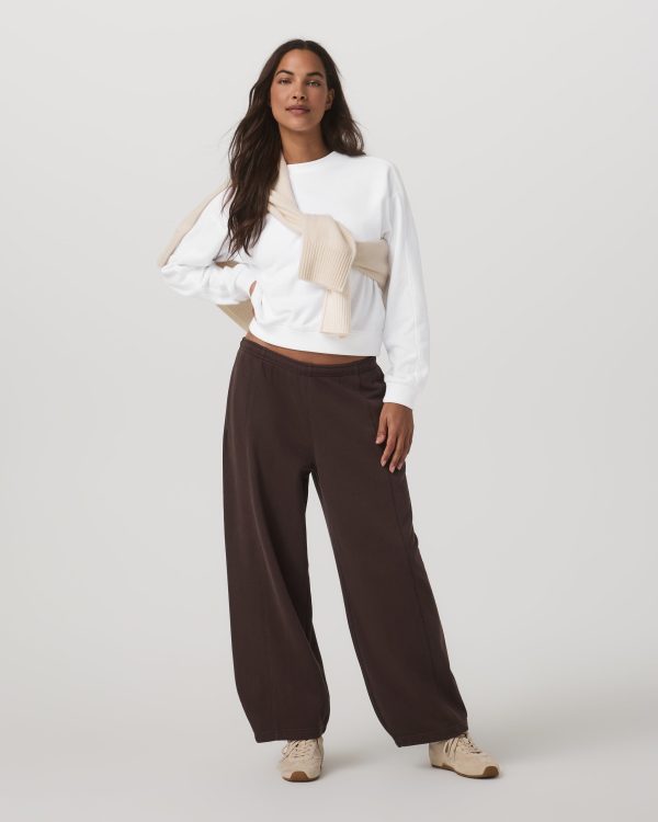 Vuori Sedona Seams Crew - White