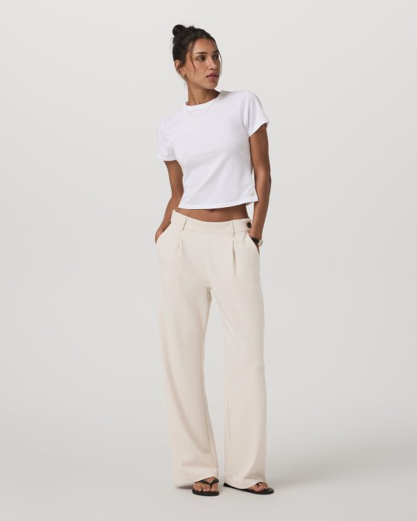 Vuori Maven Wideleg Pant - Bone